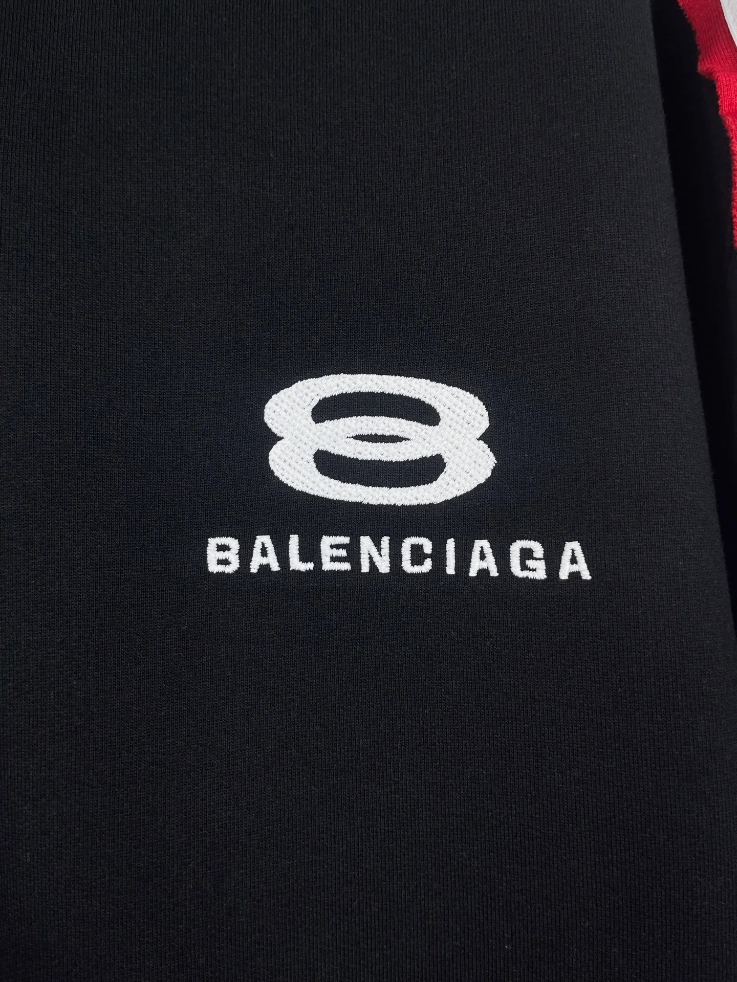 250917 New high-quality shoulder-sleeve color-blocked hoodie