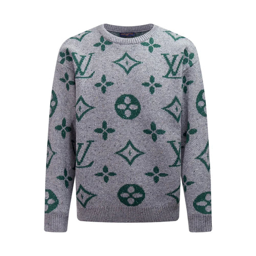250908 New high-quality jacquard full-print knitted sweater