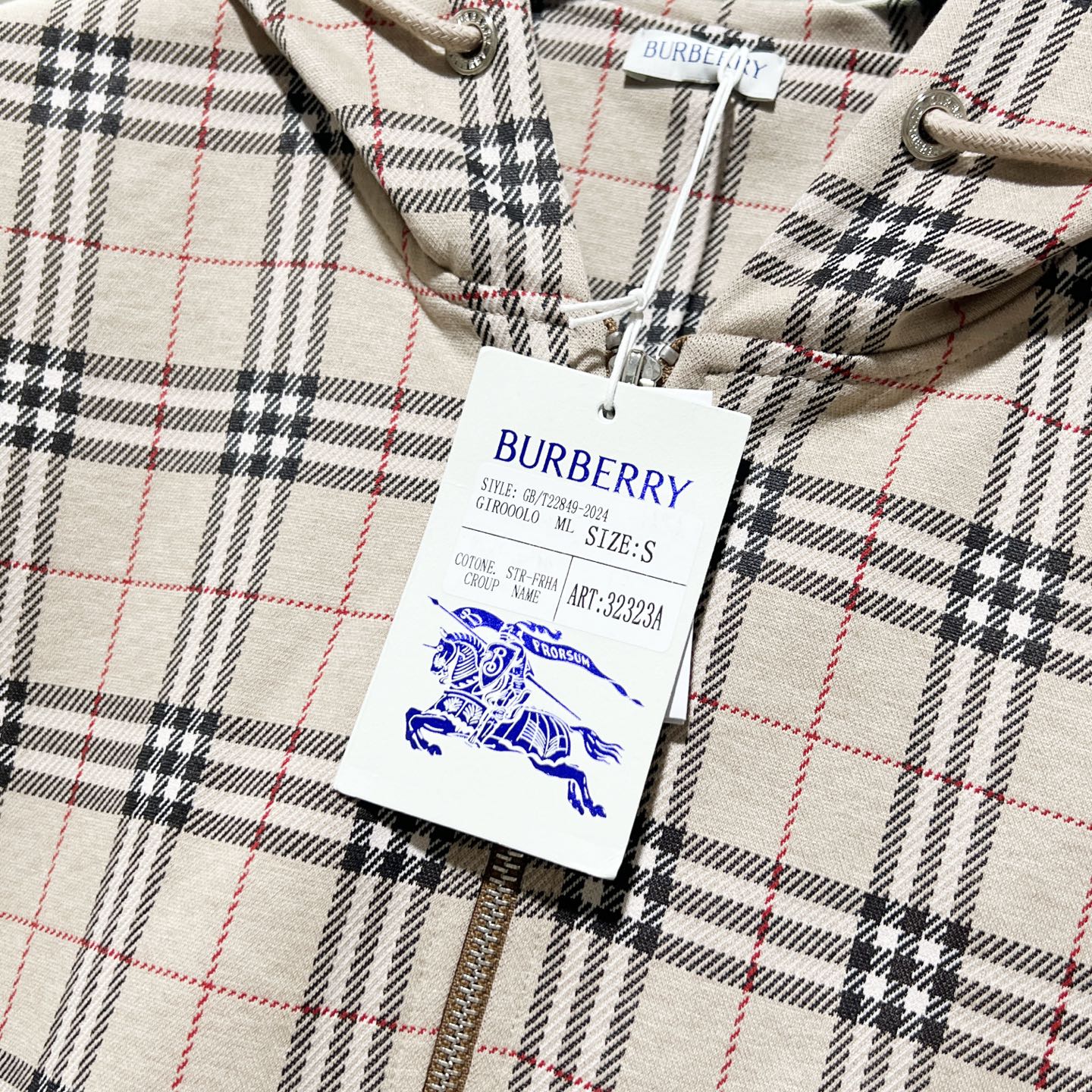 250923 A new high-quality full-print custom checkered casual hoodie