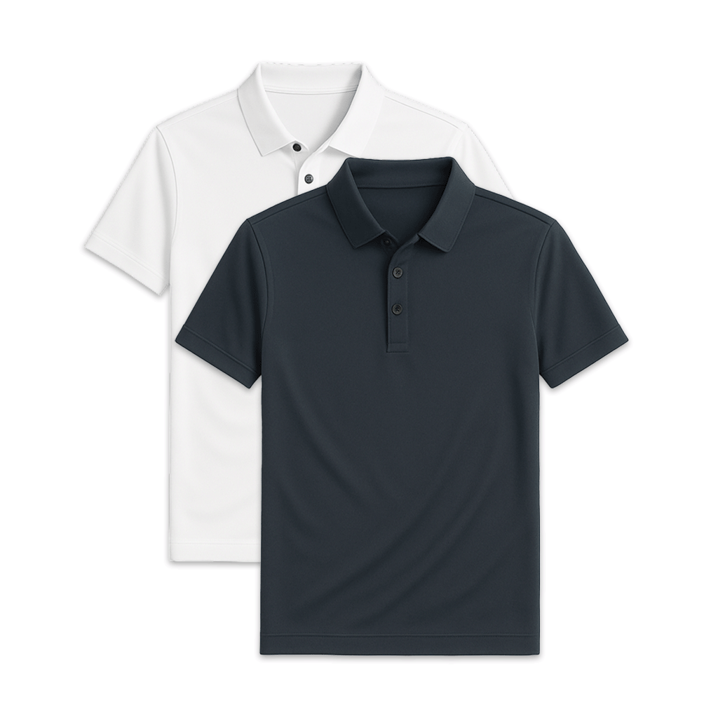 Set aus 2 Poloshirts European