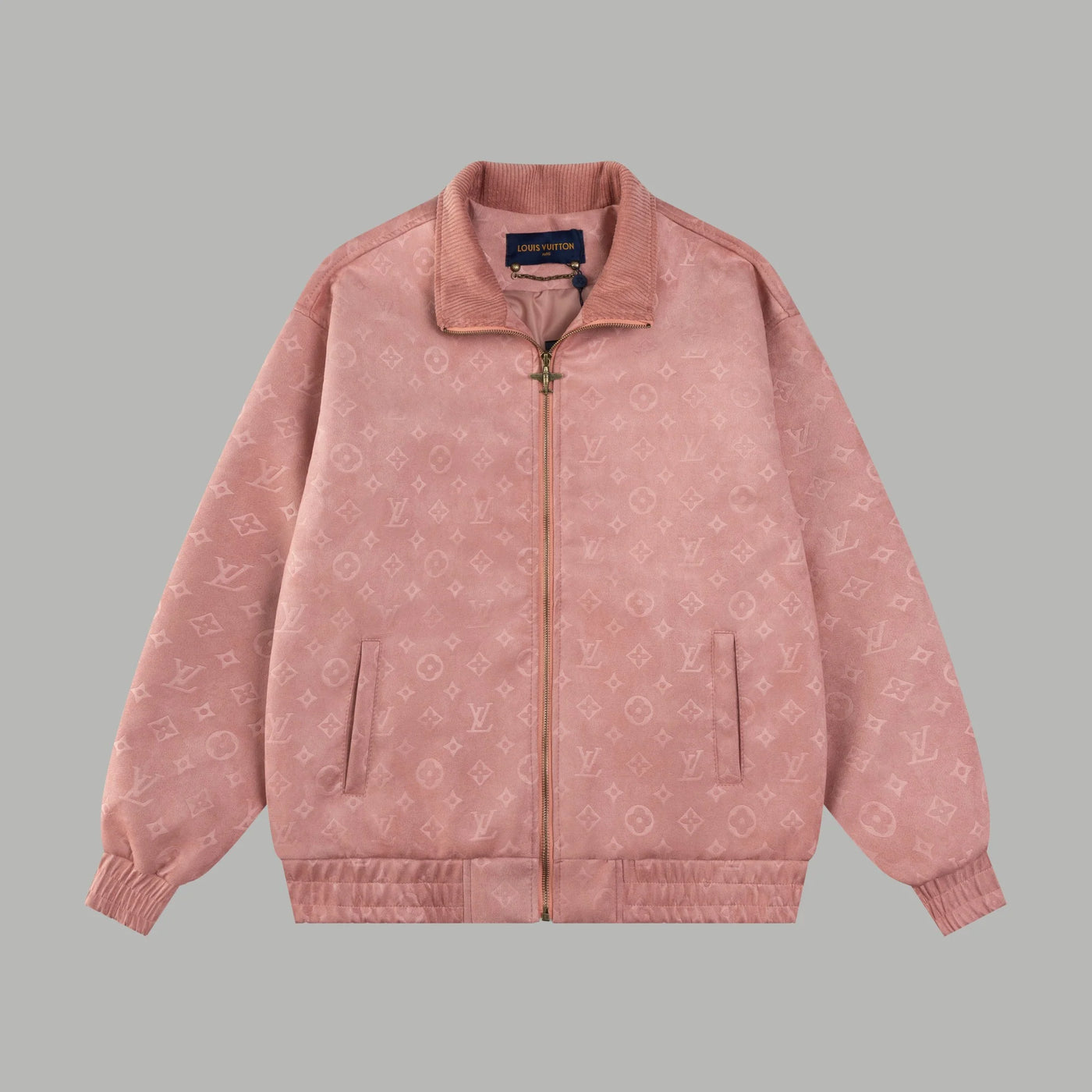 250520 New high-quality embroidered suede cowhide pilot jacket