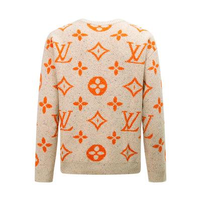 250908 New high-quality jacquard full-print knitted sweater