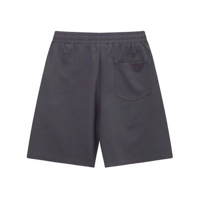 250408 New high-quality metal triangular label characteristic knitted shorts