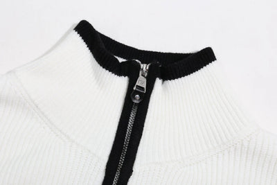 250923 New high-quality zipped wool coat