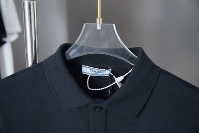 250902 New high-quality, simple embroidered lapel sweatshirt