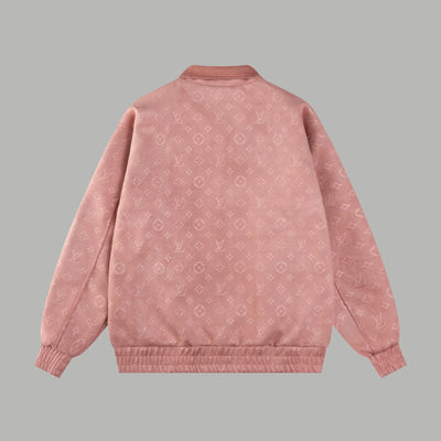 250520 New high-quality embroidered suede cowhide pilot jacket