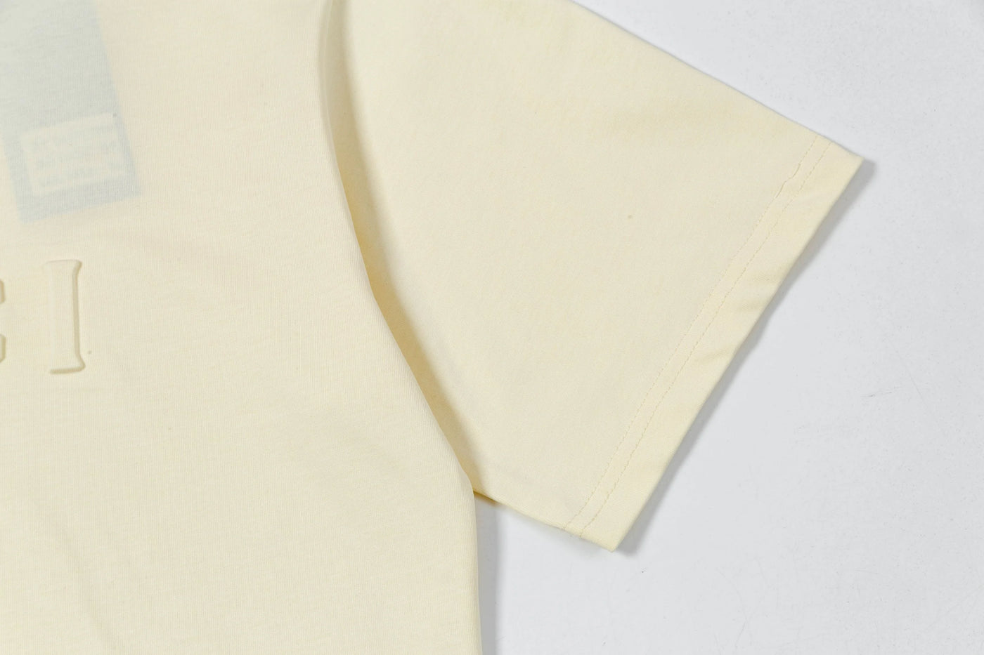 250408 New high-quality 3D embossed letter embossed T-shirt