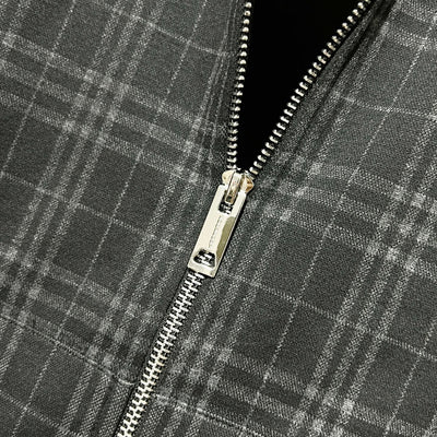250923 A new high-quality full-print custom checkered casual hoodie