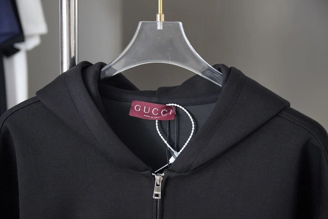 250825 New high-quality logo embroidered hoodie
