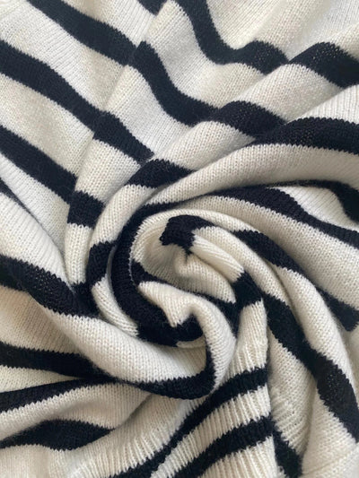 0528 Letter Striped Casual T
