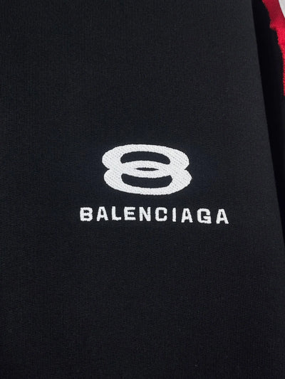 250917 New high-quality shoulder-sleeve color-blocked hoodie