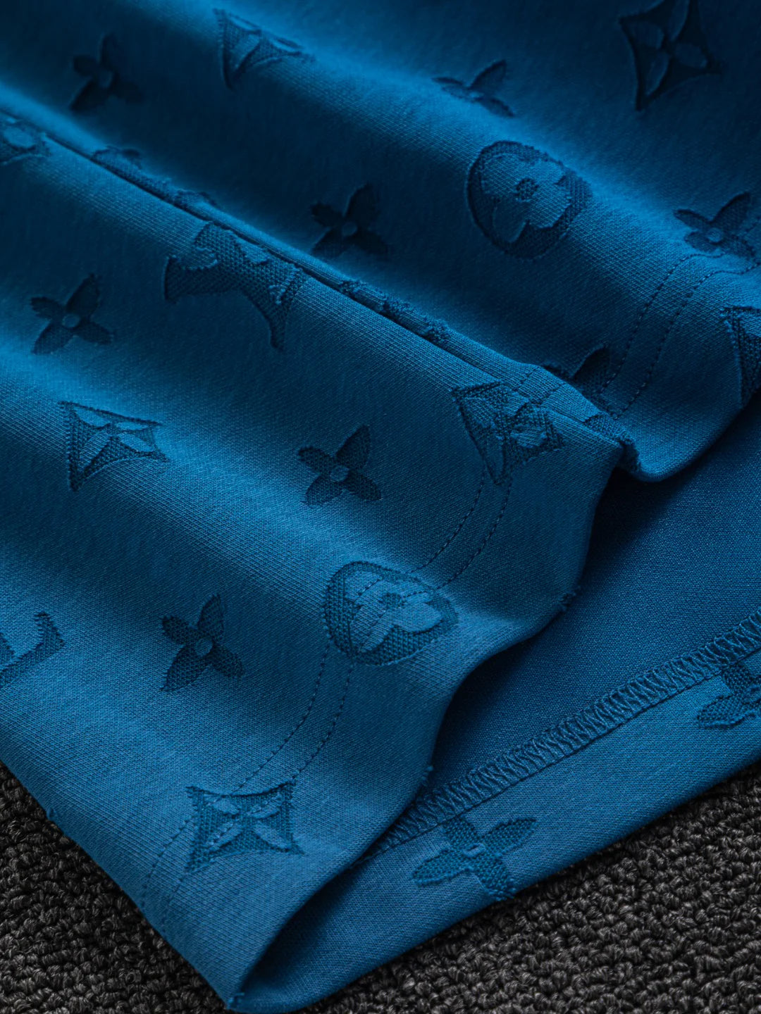 250325 New high quality covered with cut-and-burn monogram T-shirts