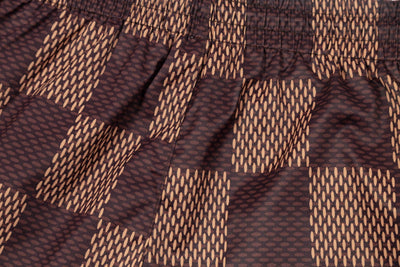 250313 New high quality chequered printed shorts