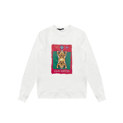 Tiger Print Sweatshirt