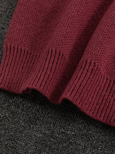 250917 A new high-quality classic icon pullover sweater