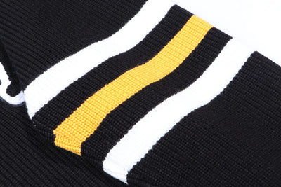 250923 New high-quality patchwork jacquard pullover sweater