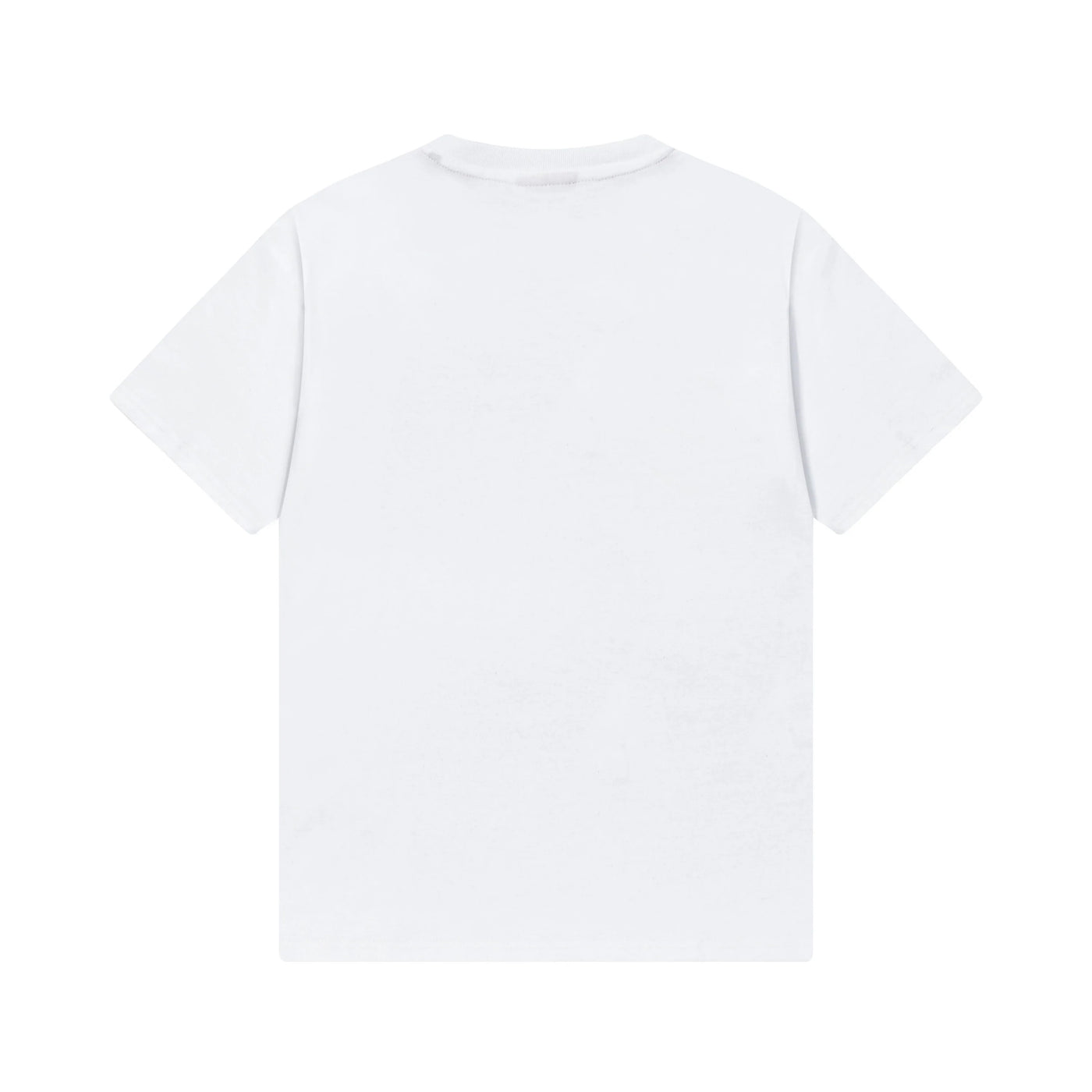 250408 New high-quality metal triangular label casual T-shirt