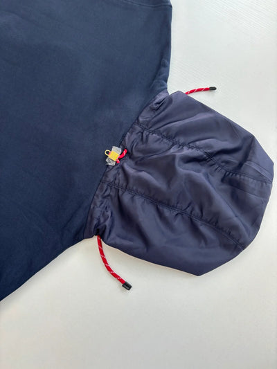 250902 New high-quality patchwork hooded sweatshirt jacket