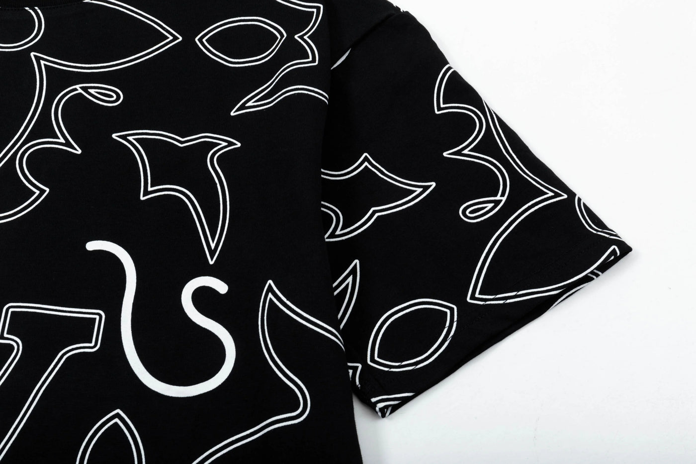 250305 New high quality deranged printed T-shirts