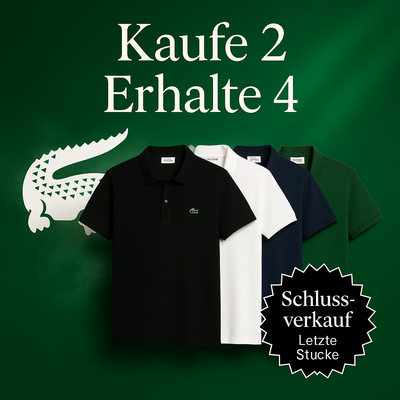 4er Set Polohemden LCT – Klassischer Stil (SCHLUSSVERKAUF)