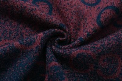 250908 New high-quality gradient full-print knitted cardigan