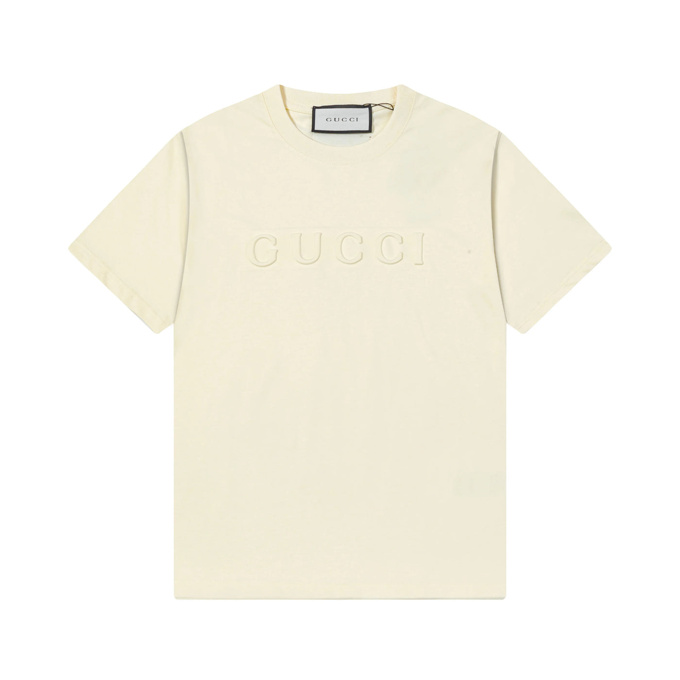 250408 New high-quality 3D embossed letter embossed T-shirt