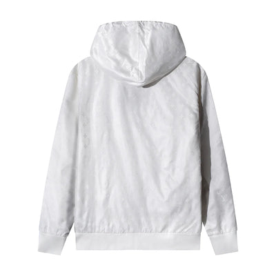 250923 new high-quality letter jacquard full-printed hooded jacket