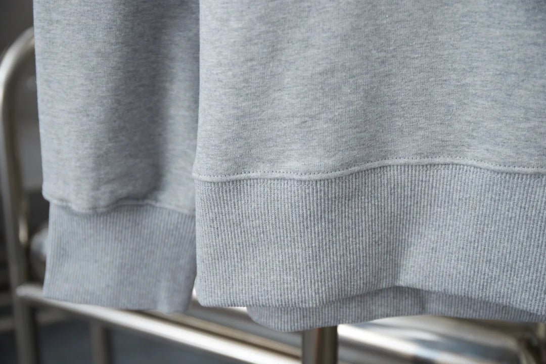 250902 New high-quality fishing embroidered round-neck sweatshirt