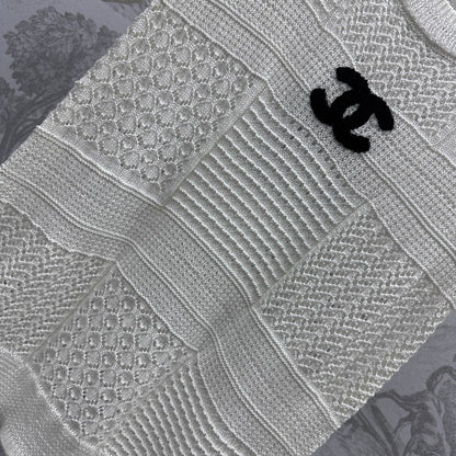 0528 Hollow short sleeve knitted
