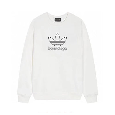 Hollow Letter Print Sweatshirt