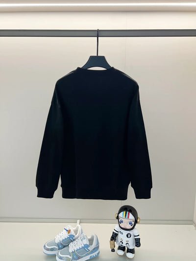 250908 New high-quality three-dimensional silicone yellow eye sweatshirt
