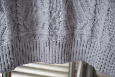 250902 New high-quality wool wicker knitted sweater