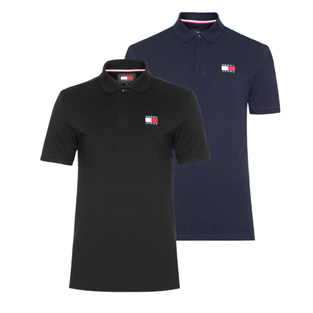 2er Set Polohemden TH – Klassischer Stil (Gratis Parfum Sauvage)