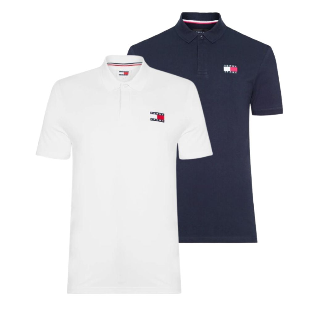 2er Set Polohemden TH – Klassischer Stil (Gratis Parfum Sauvage)