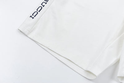 250408 New high-quality embroidered webbing casual T-shirt