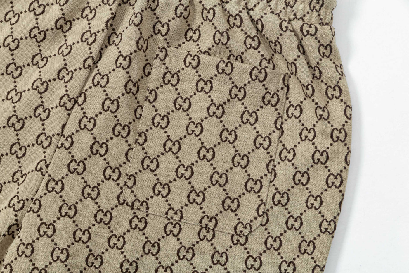 250404 New high-quality full-print jacquard knitted shorts
