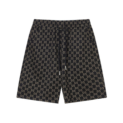 250404 New high-quality full-print jacquard knitted shorts