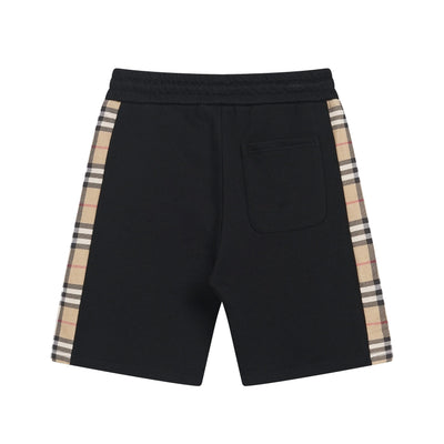 0205 High quality classic plaid color matching casual shorts