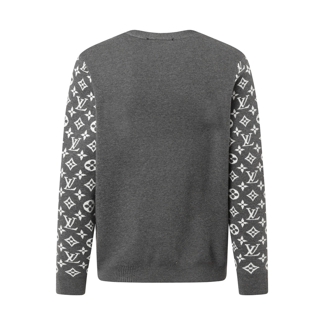 250923 New high-quality patchwork piping knitted cardigan