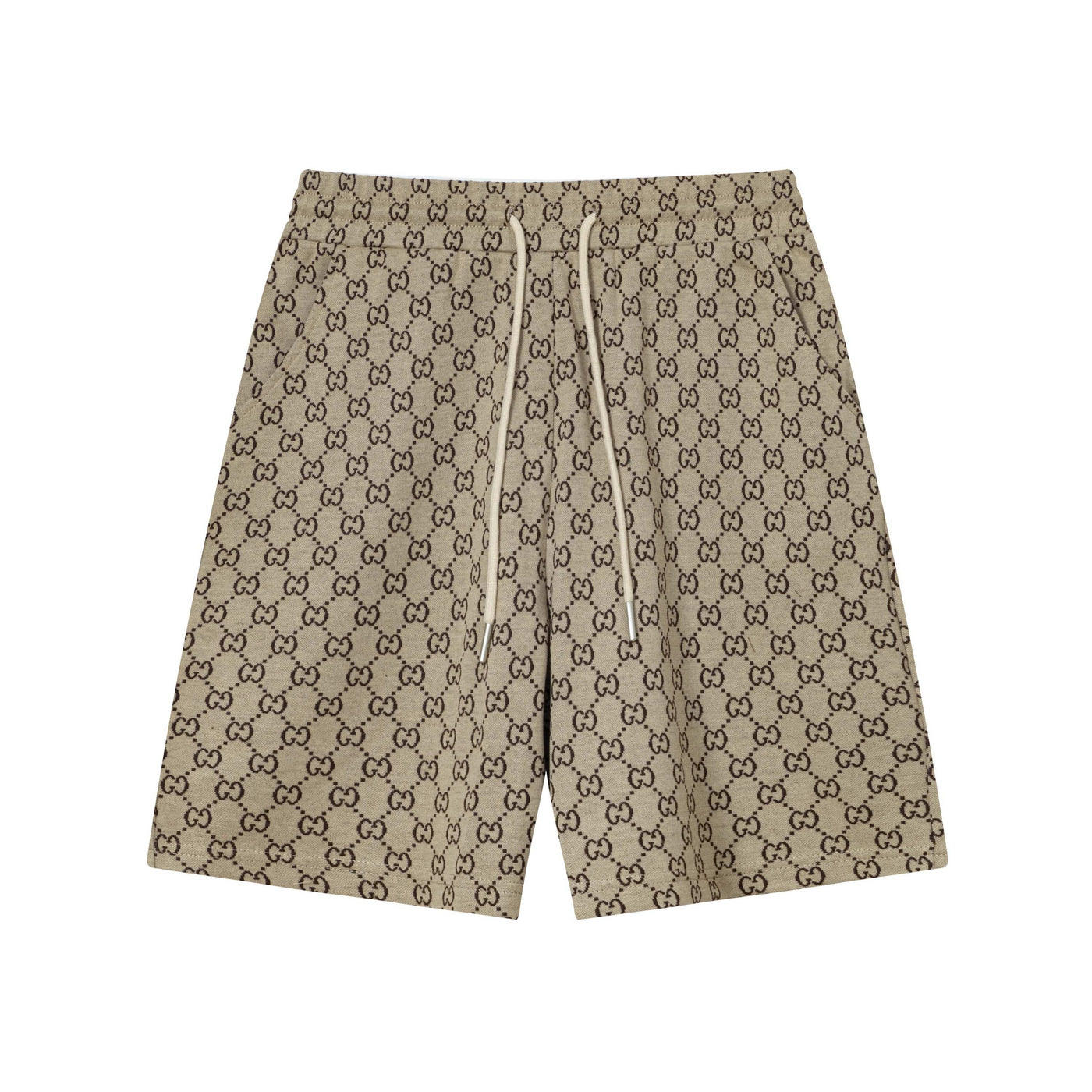 250404 New high-quality full-print jacquard knitted shorts