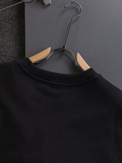 250908 New high-quality three-dimensional red letter eye sweatshirt