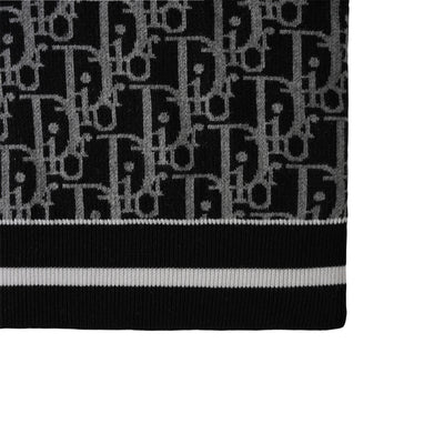 250617 New high-quality jacquard round-neck casual sweater T-shirt