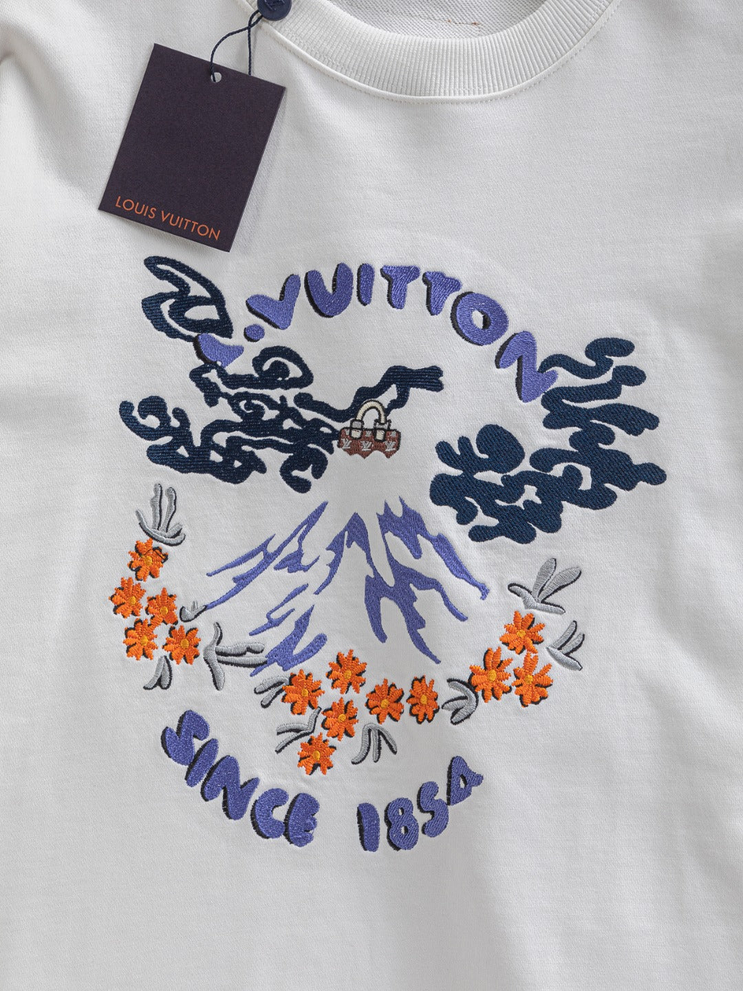 250908 New high-quality embroidered heavy-duty sweatshirt