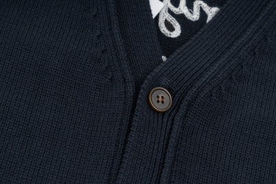 250908 New high-quality and simple wool knitted cardigan sweater