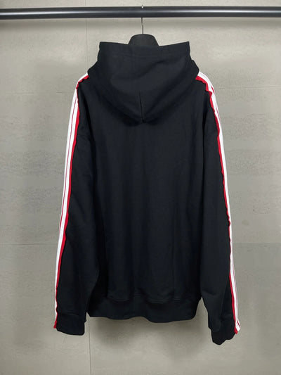 250917 New high-quality shoulder-sleeve color-blocked hoodie