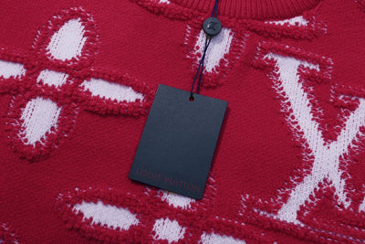 250923 new high-quality jacquard full-printed large icon pullover sweater