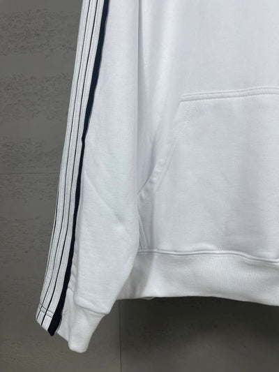 250917 New high-quality shoulder-sleeve color-blocked hoodie