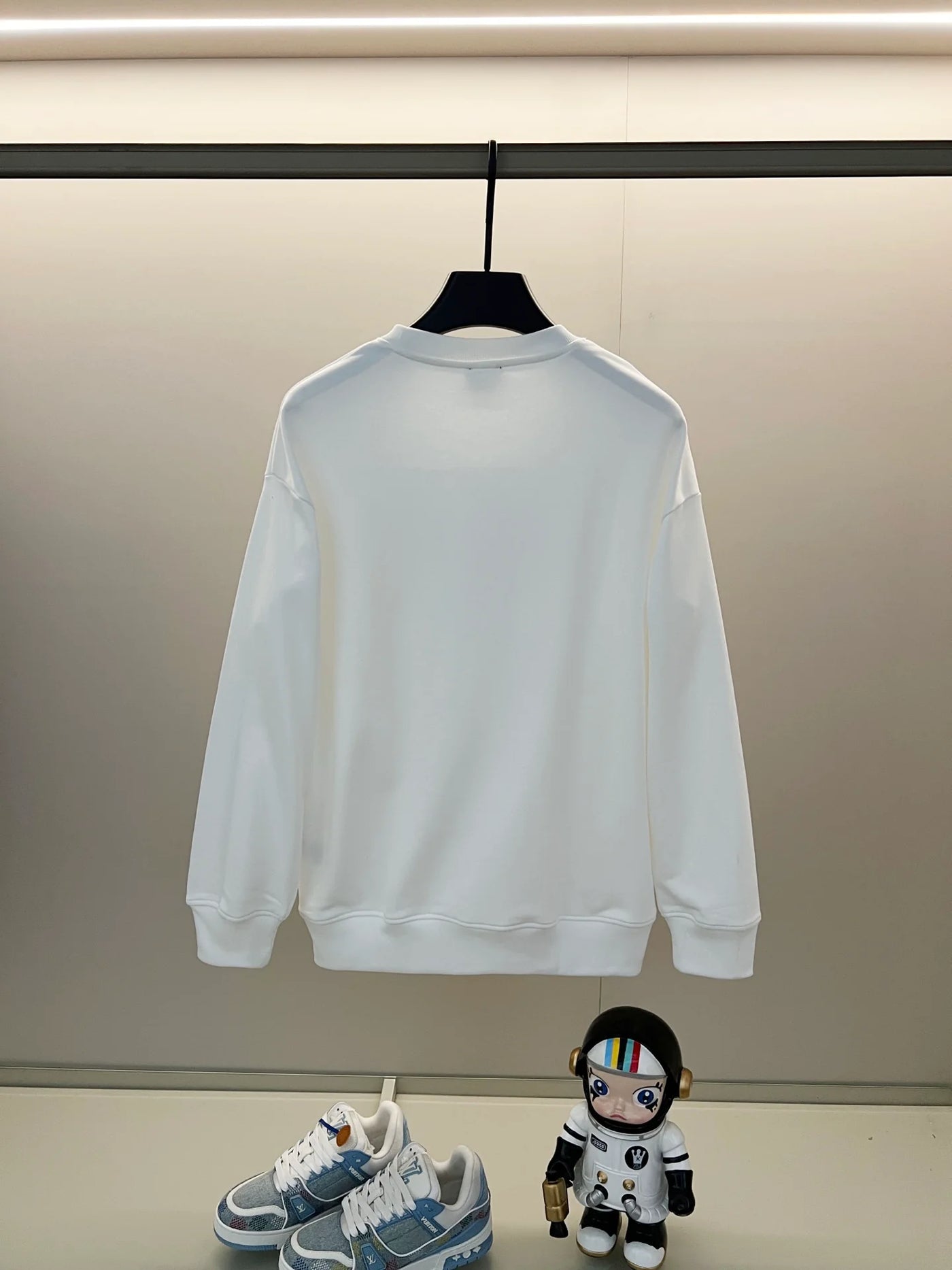 250908 New high-quality three-dimensional silicone yellow eye sweatshirt