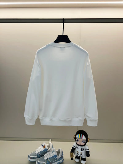 250908 New high-quality three-dimensional silicone yellow eye sweatshirt