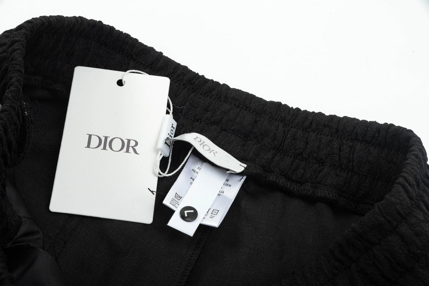 250408 New high-quality jacquard fabric dark weave strap knitted shorts